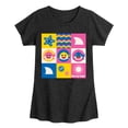 thumbnail image 1 of Baby Shark - Grid Toddler Girls' Toddler Short Sleeve Graphic T-Shirt, 1 of 4