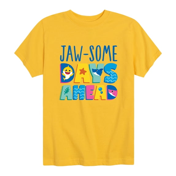 Baby Shark - Jawsome Days Ahead Toddler Boys' Toddler Short Sleeve Graphic T-Shirt
