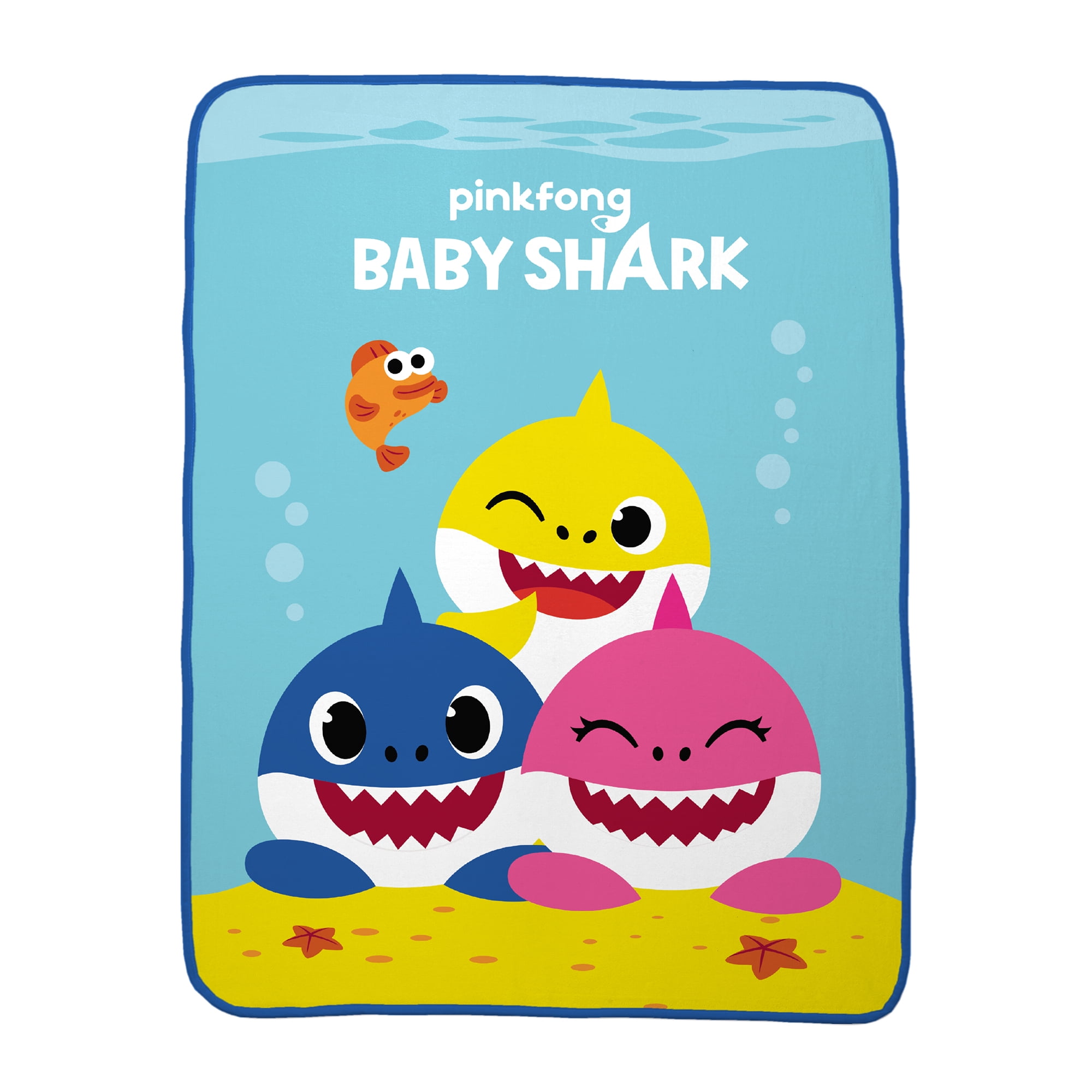 Baby shark blanket walmart hot sale