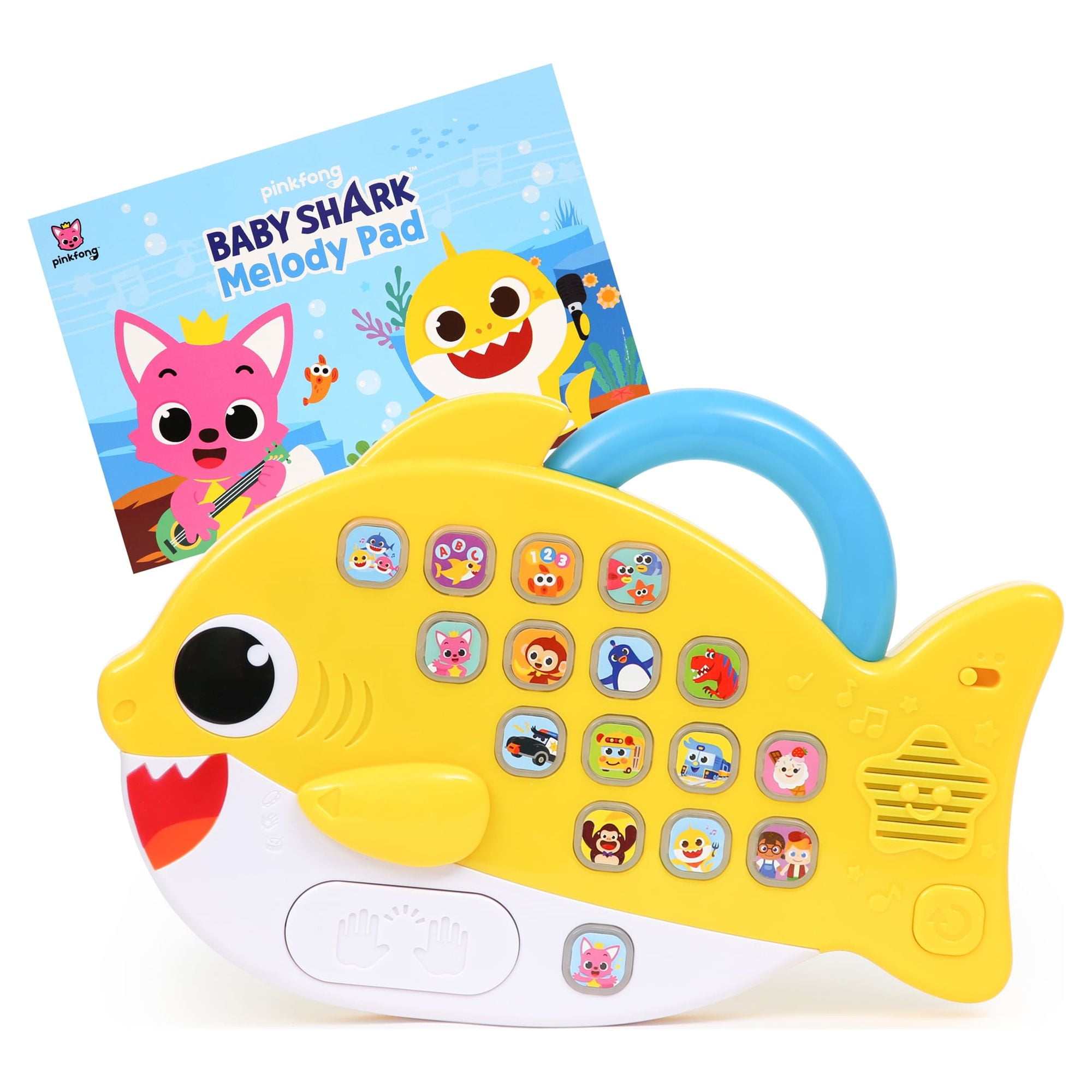 Baby Shark Melody Pad with Lyrics Booklet for Kids