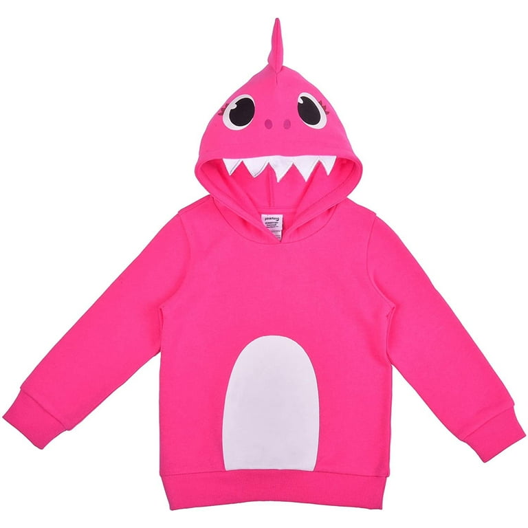 Cute Shark, Little Shark, Pink Shark, Sea Animal Hoodie