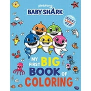 Pre-Owned Baby Shark: My First Big Book of Coloring Paperback
