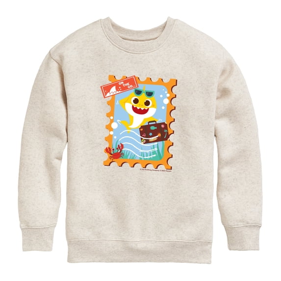 Baby Shark - On The Go Toddler Boys' Graphic Fleece Sweatshirt