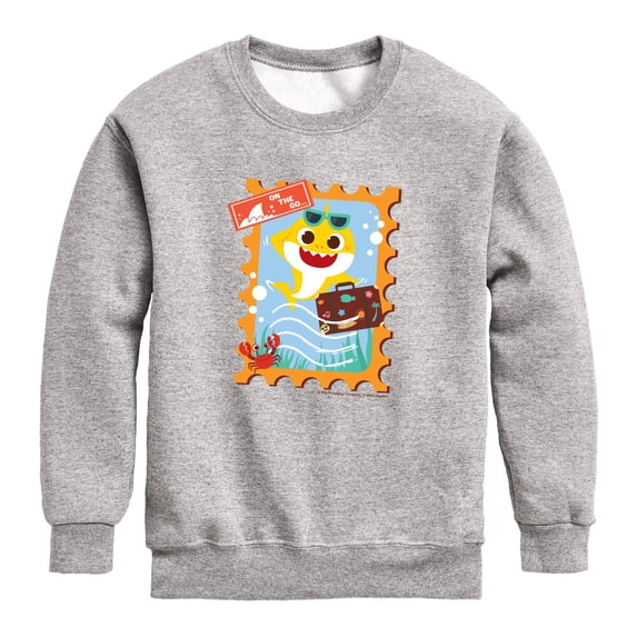 Baby Shark - On The Go Toddler Boys' Graphic Fleece Sweatshirt