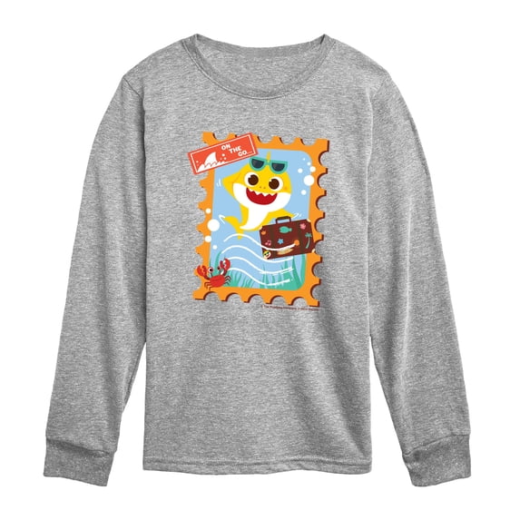 Baby Shark - On The Go Toddler Long Sleeve Graphic T-Shirt