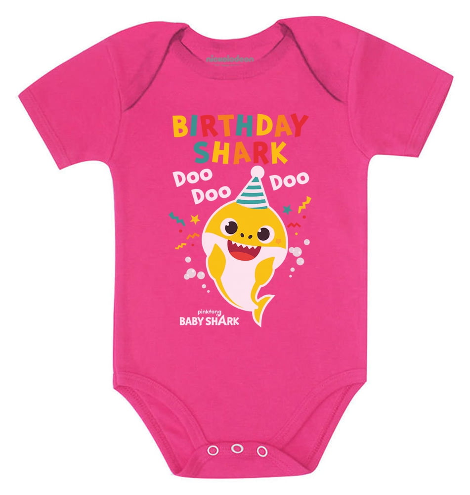 Baby Shark Outfit 1st 2nd Birthday Shark Gift Birthday Boy Girl