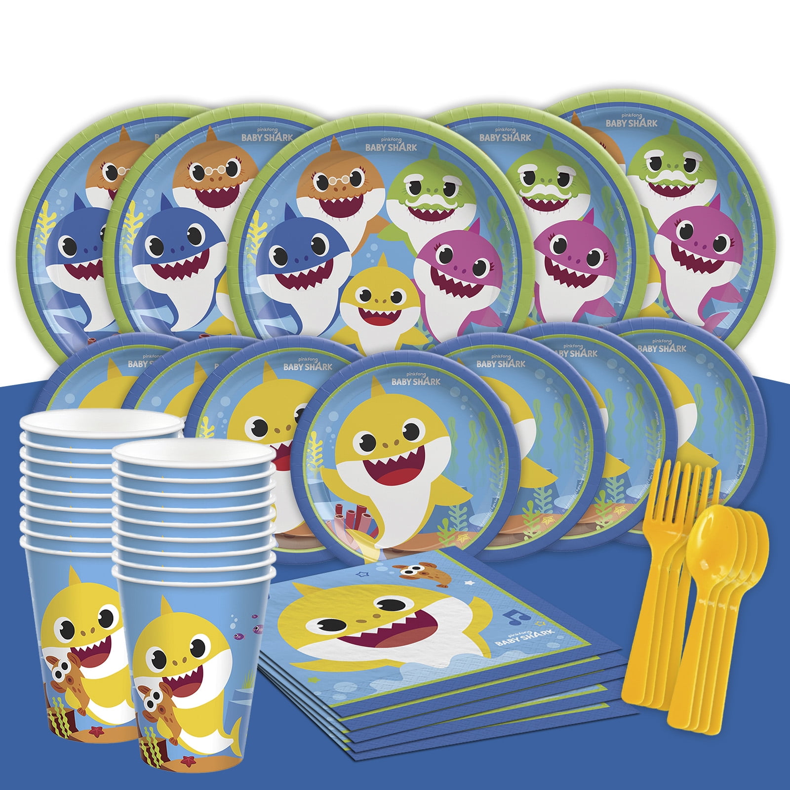 Baby Shark Party Pack (24 Guests)