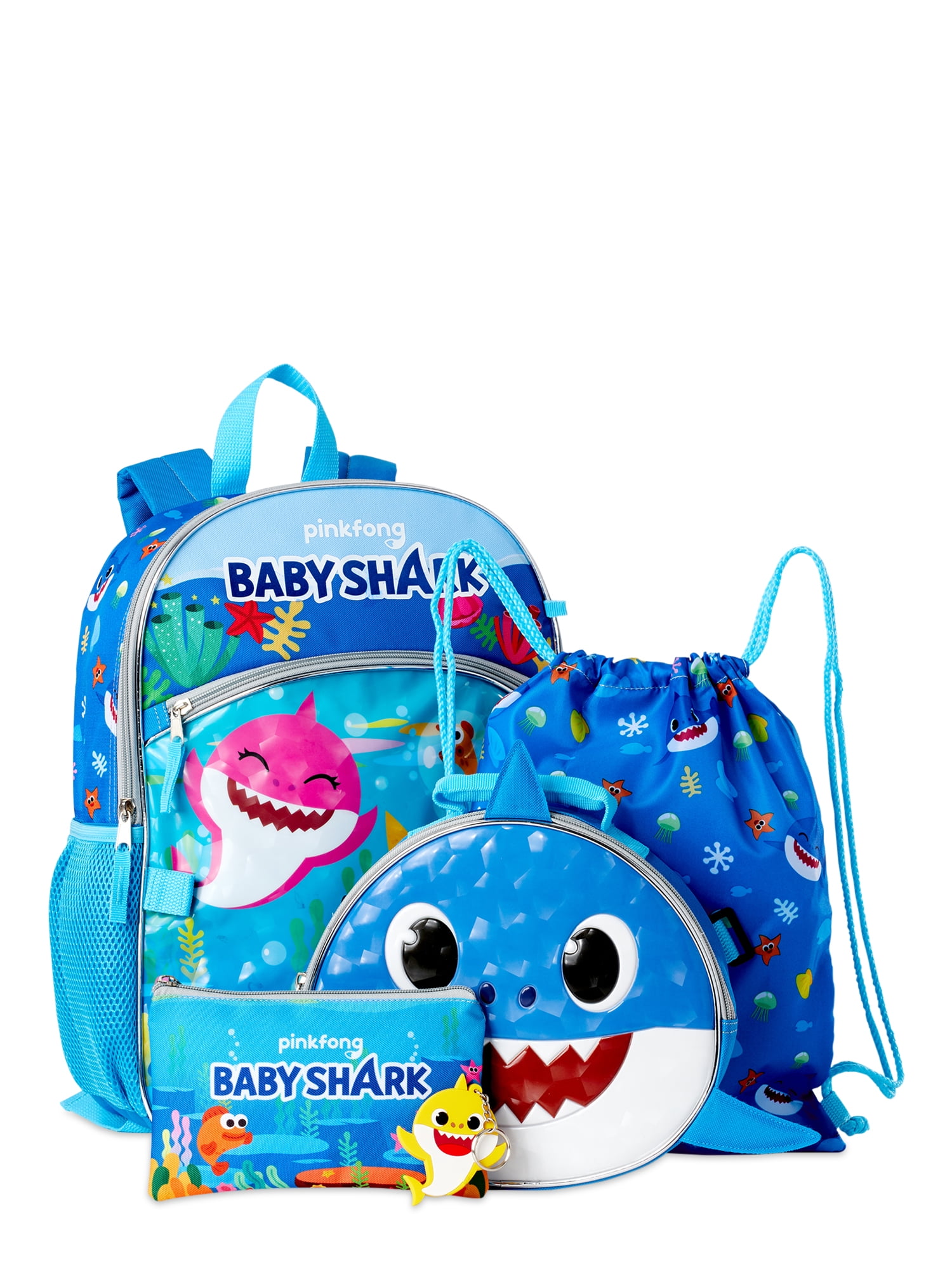 Pinkfong Nickelodeon Kid's Baby Shark Insulated Reusable Lunch Bag