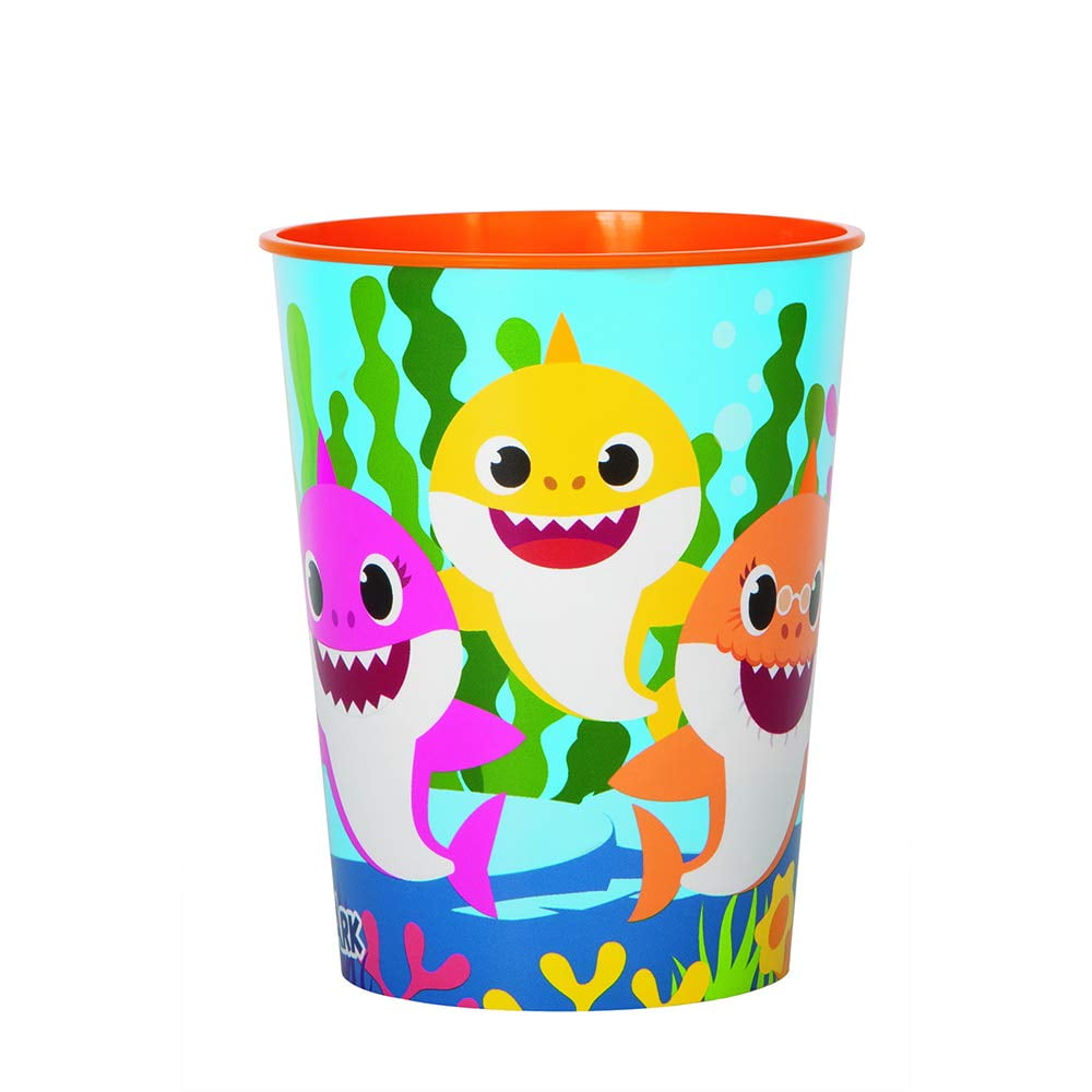 UNIQUE INDUSTRIES Baby Shark 16 oz Plastic Cup