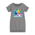 thumbnail image 1 of Baby Shark - Sharktastic - Toddler And Youth Girls Fleece Dress, 1 of 6