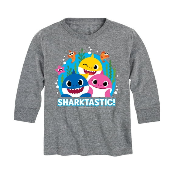 Baby Shark - Sharktastic - Toddler And Youth Long Sleeve Graphic T-Shirt
