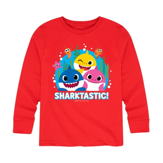 Baby Shark - Sharktastic - Toddler And Youth Long Sleeve Graphic T-Shirt