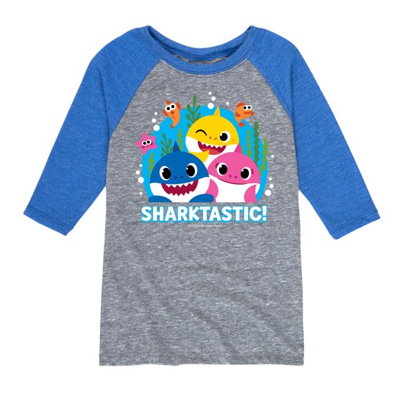 Baby Shark - Sharktastic - Toddler And Youth Raglan Graphic T-Shirt