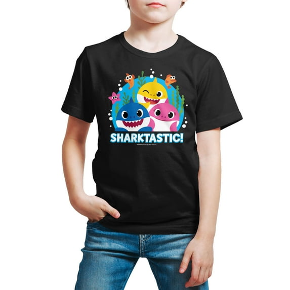 Baby Shark - Sharktastic - Toddler And Youth Short Sleeve Graphic T-Shirt