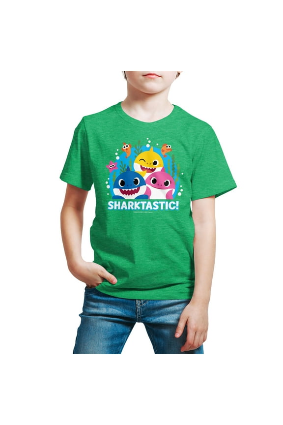 - Sharktastic - Toddler And Youth Short Sleeve Graphic T-Shirt