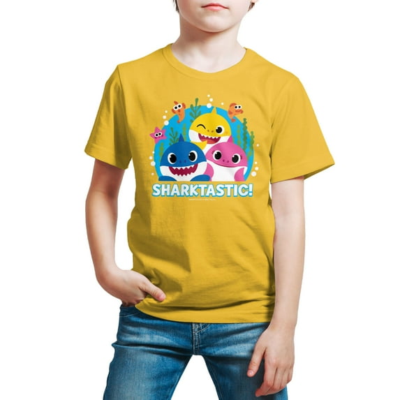 Baby Shark - Sharktastic - Toddler And Youth Short Sleeve Graphic T-Shirt