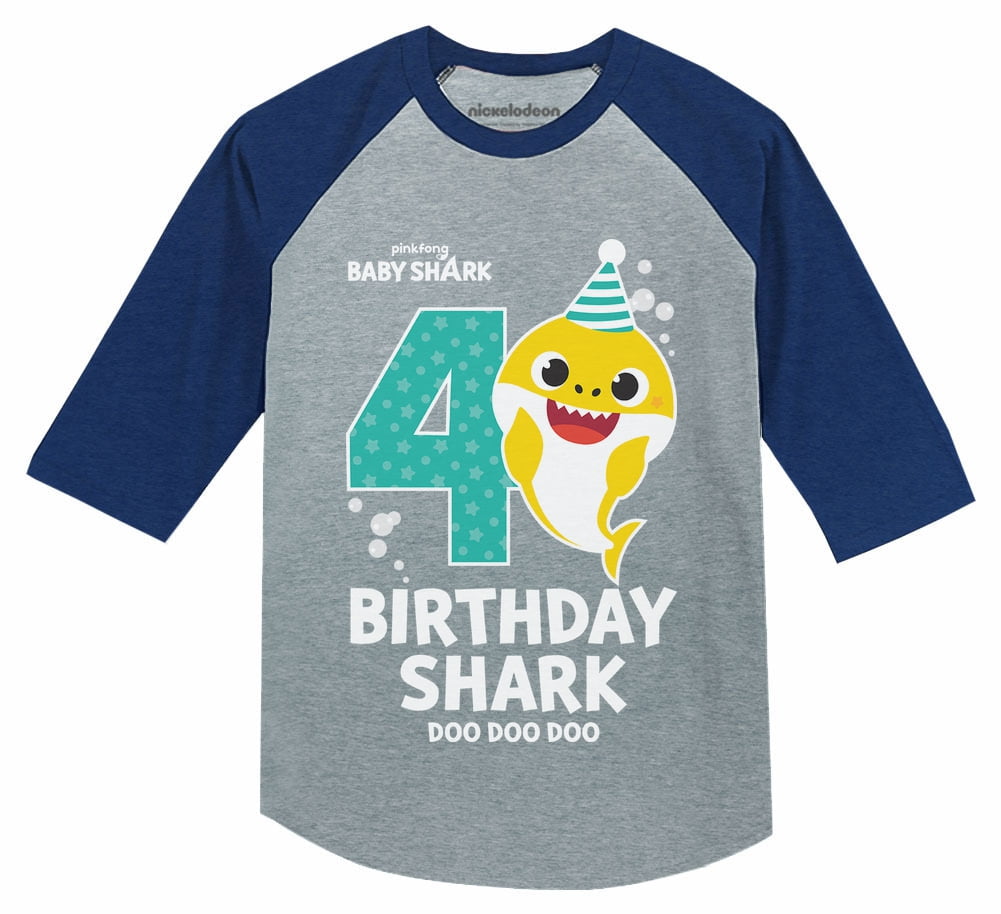 Shark 5th Birthday Shirt Boy Girl Gift for 5 Year Old Fifth Toddler Kids T-Shirt  4T Gray : : Clothing, Shoes & Accessories