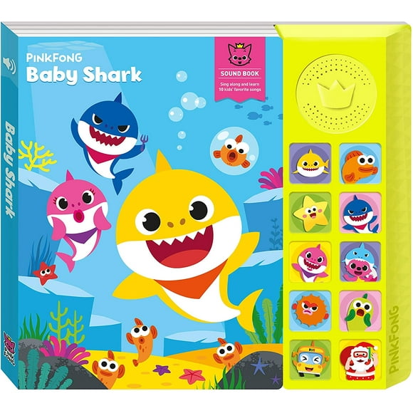 PINKFONG: Baby Shark Sing-Alongs Sound Book (Walmart Exclusive) (Hardcover)