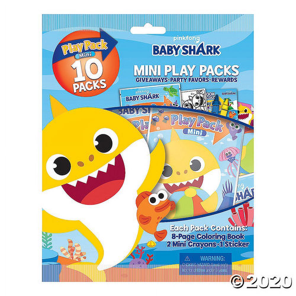 Baby Shark Stationery Playpacks