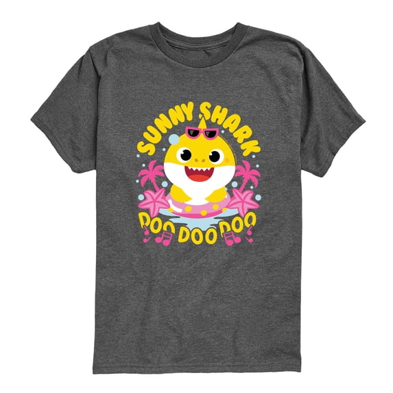 Baby Shark - Sunny Shark Doo Toddler Short Sleeve Graphic T-Shirt
