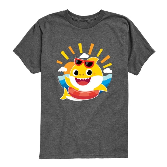 Baby Shark - Sunshine Shark - Toddler Boys Short Sleeve Graphic T-Shirt