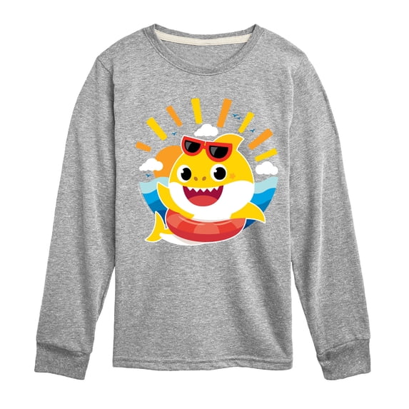 Baby Shark - Sunshine Shark Long Sleeve Graphic T-Shirt