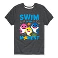 thumbnail image 1 of Baby Shark - Swim In The Moment - Youth Boys Short Sleeve Graphic T-Shirt, 1 of 5