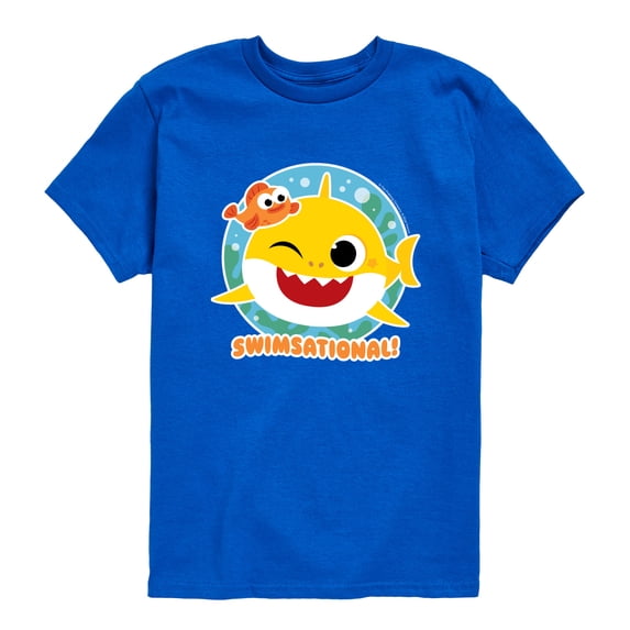 Baby Shark - Swimsational Toddler Short Sleeve Graphic T-Shirt