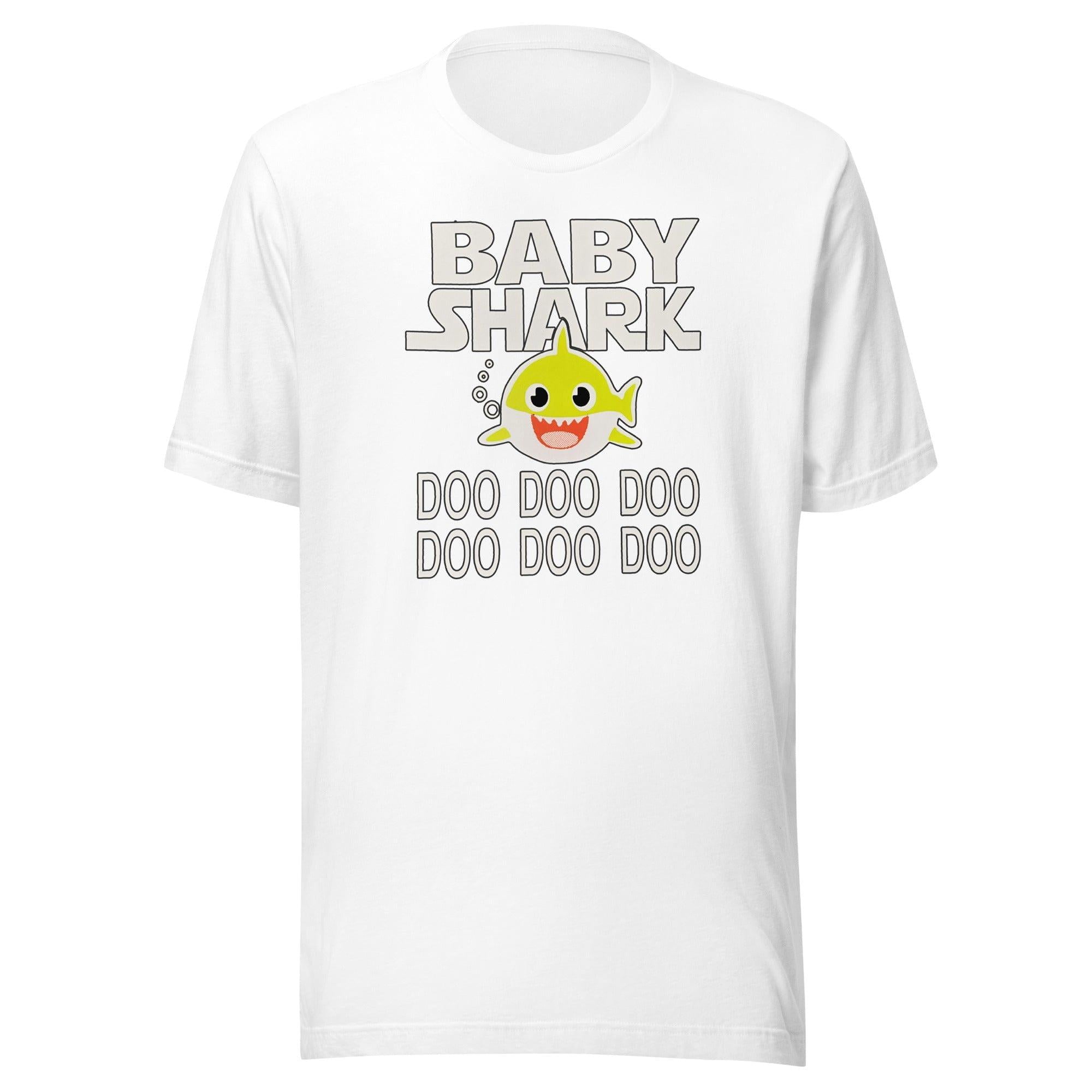 Baby Shark T Shirt Cartoon Series Short Sleeve Unisex Top