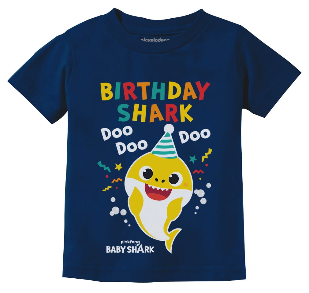 Baby shark shop shirts for birthday