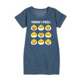 thumbnail image 1 of Baby Shark - Today I Feel - Toddler And Youth Girls Fleece Dress, 1 of 6