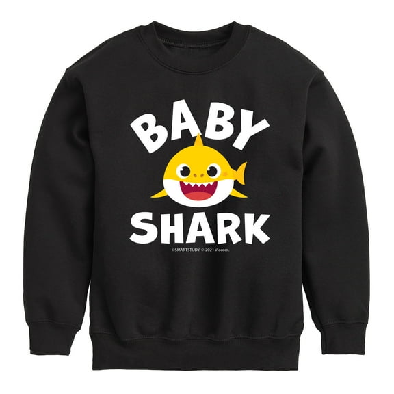 Baby Shark - Toddler And Youth Crewneck Fleece Sweatshirt