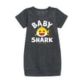 thumbnail image 1 of Baby Shark - Toddler And Youth Girls Fleece Dress, 1 of 1
