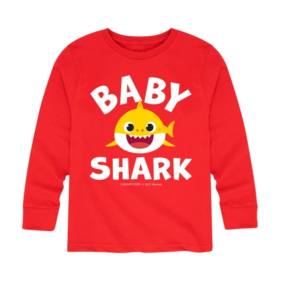 Baby Shark - Toddler And Youth Long Sleeve Graphic T-Shirt