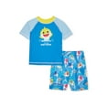 thumbnail image 1 of Baby Shark Toddler Boy Rashguard & Swim Trunks, 2pc Set, 1 of 5