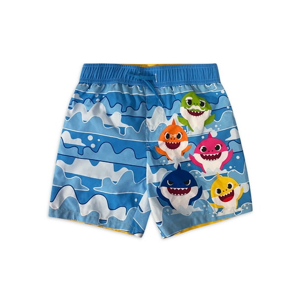Baby Shark Toddler Boy Swim Trunks