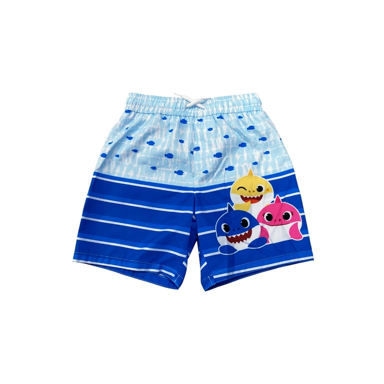 Baby boy shark cheap swim trunks