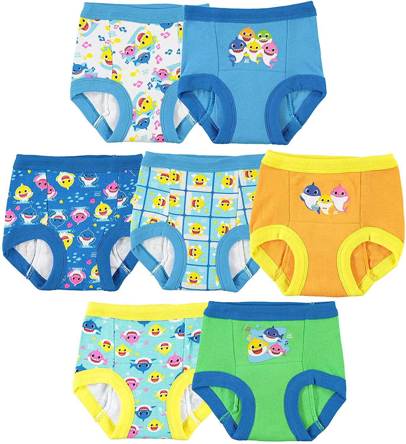 Handcraft Boys' Toddler Baby Shark Potty Training Pants, Boy7, 18