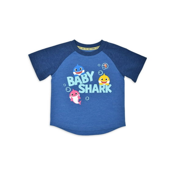 Baby Shark Toddler Boys' Short Sleeve Tee