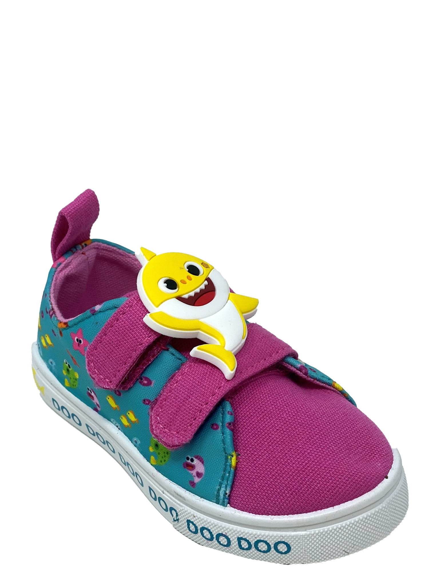 Baby Shark Toddler Girls Low Top Sneaker