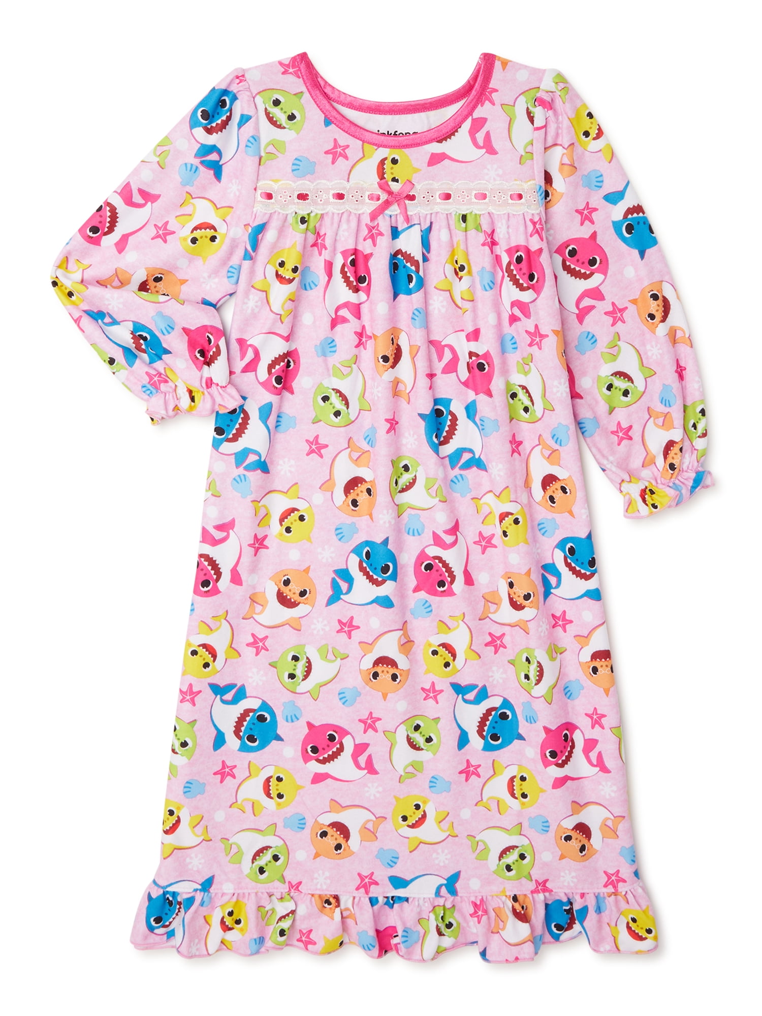 Baby shark girl pajamas best sale