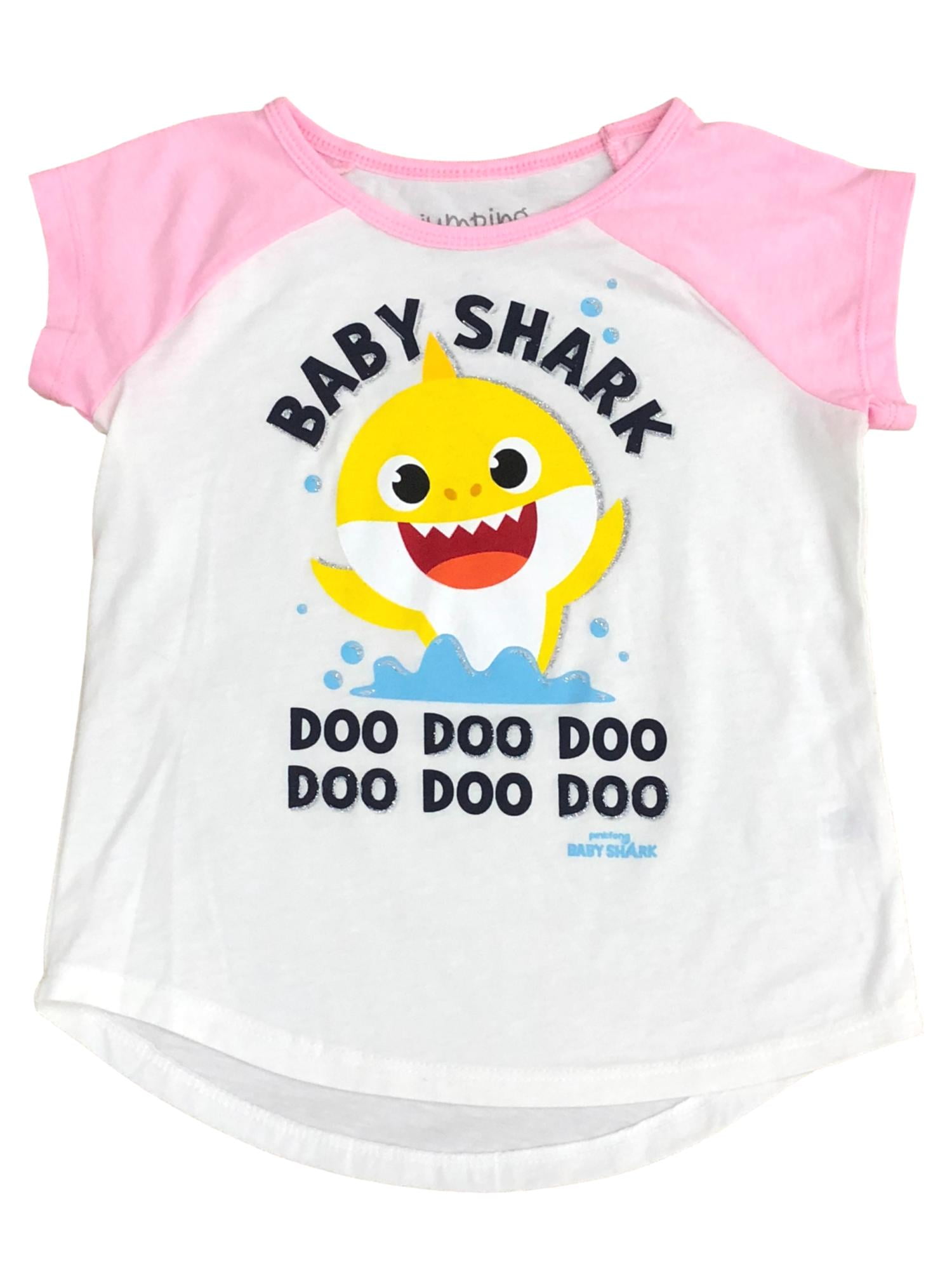 baby shark toddler girl shirt