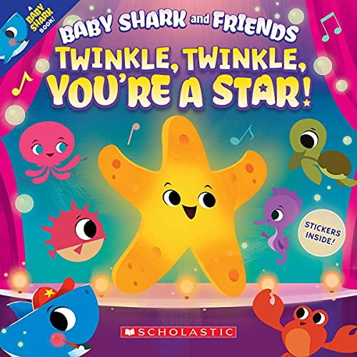 Pre-Owned Twinkle, Twinkle, You're a Star! (Baby Shark and Friends) (Paperback) 1338729365 9781338729368