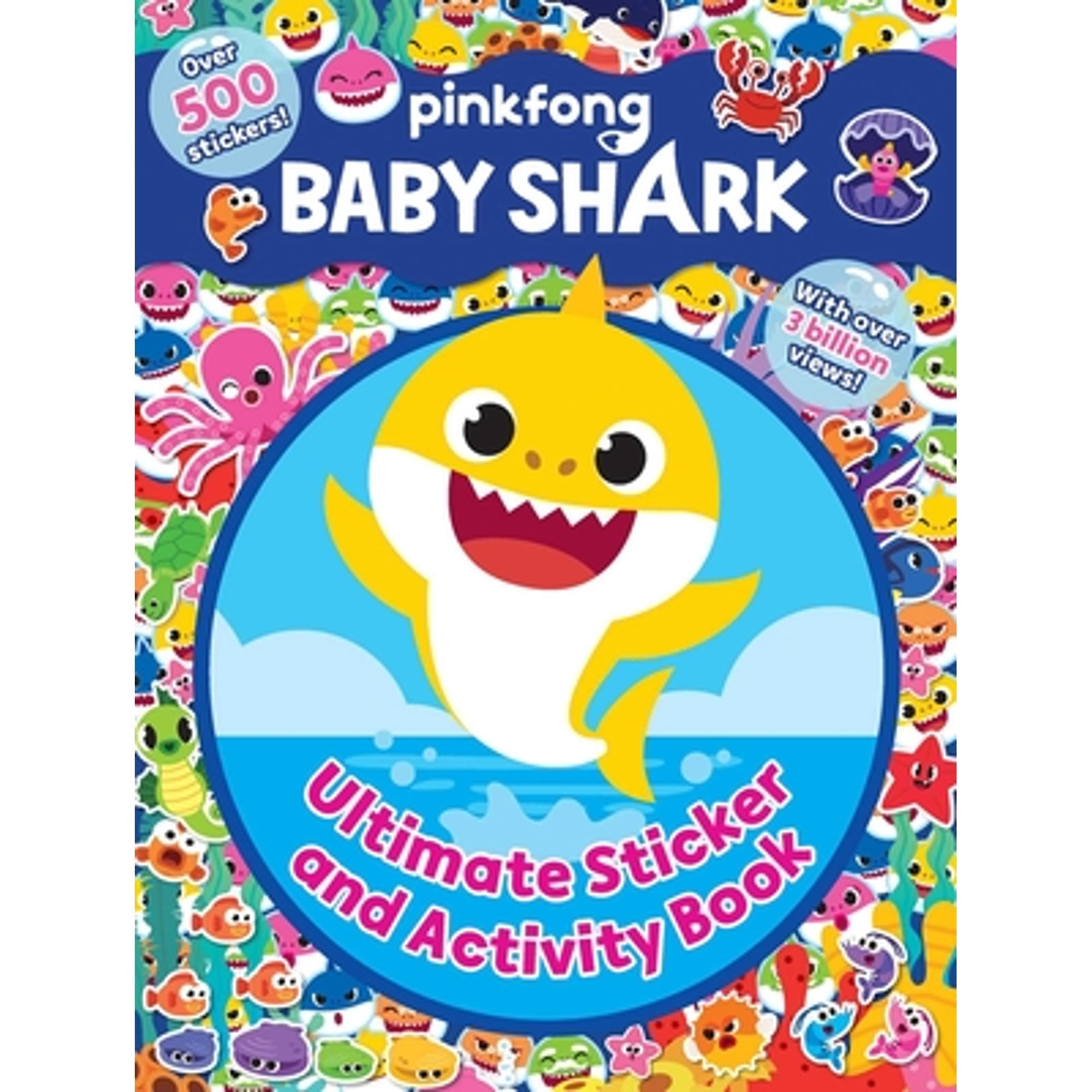 Sticker Book Activitty PINKFONG Baby Shark: Ultimate Sticker & Activity Book, 500+ stickers ...