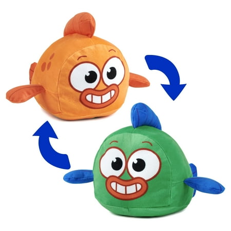 Baby Shark's Big Show! 2-in-1 Reversible Plush William & Captain Kelp