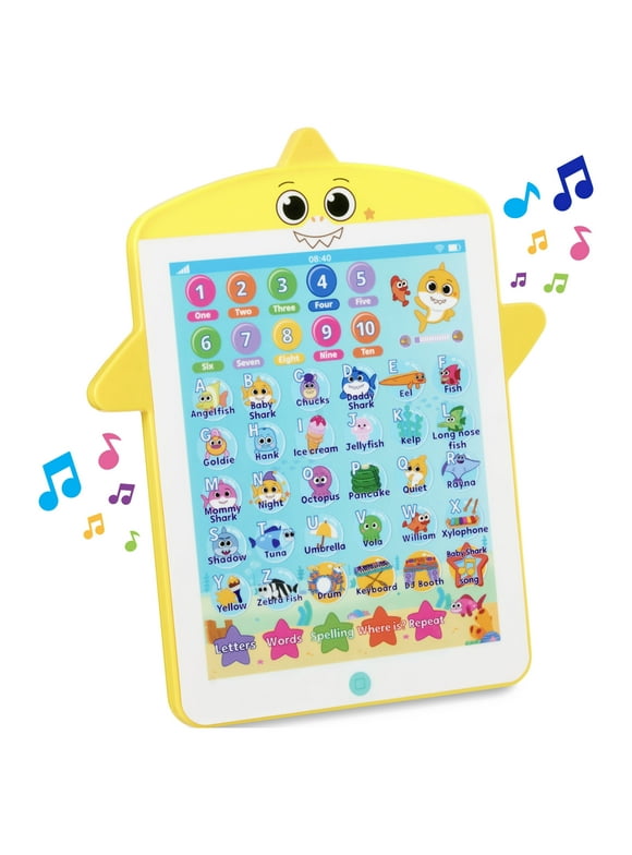 Baby Shark's Big Show! Tablet For Kids, 5 Learning Games, Large
