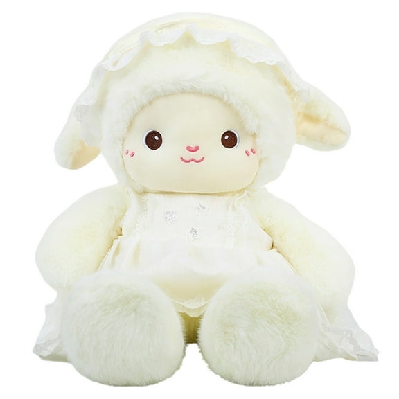 Toy for Indoor Use - Adorable Baby Sheep Bouquet Lamb Soft Cushion - Cute Huggable Stuffed Animal Idea for All Ages