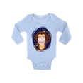 thumbnail image 1 of Baby Shirts - NB 6M 12M 18M - Monkey Cute Romper, 1 of 4