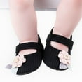 thumbnail image 1 of Baby Shoes 12-18 Months Summer New Baby Cute Knitted Flower Wool Shoes Non-Slip Baby Walking Shoes Shoes Baby Toddler Girls Boys, 1 of 9