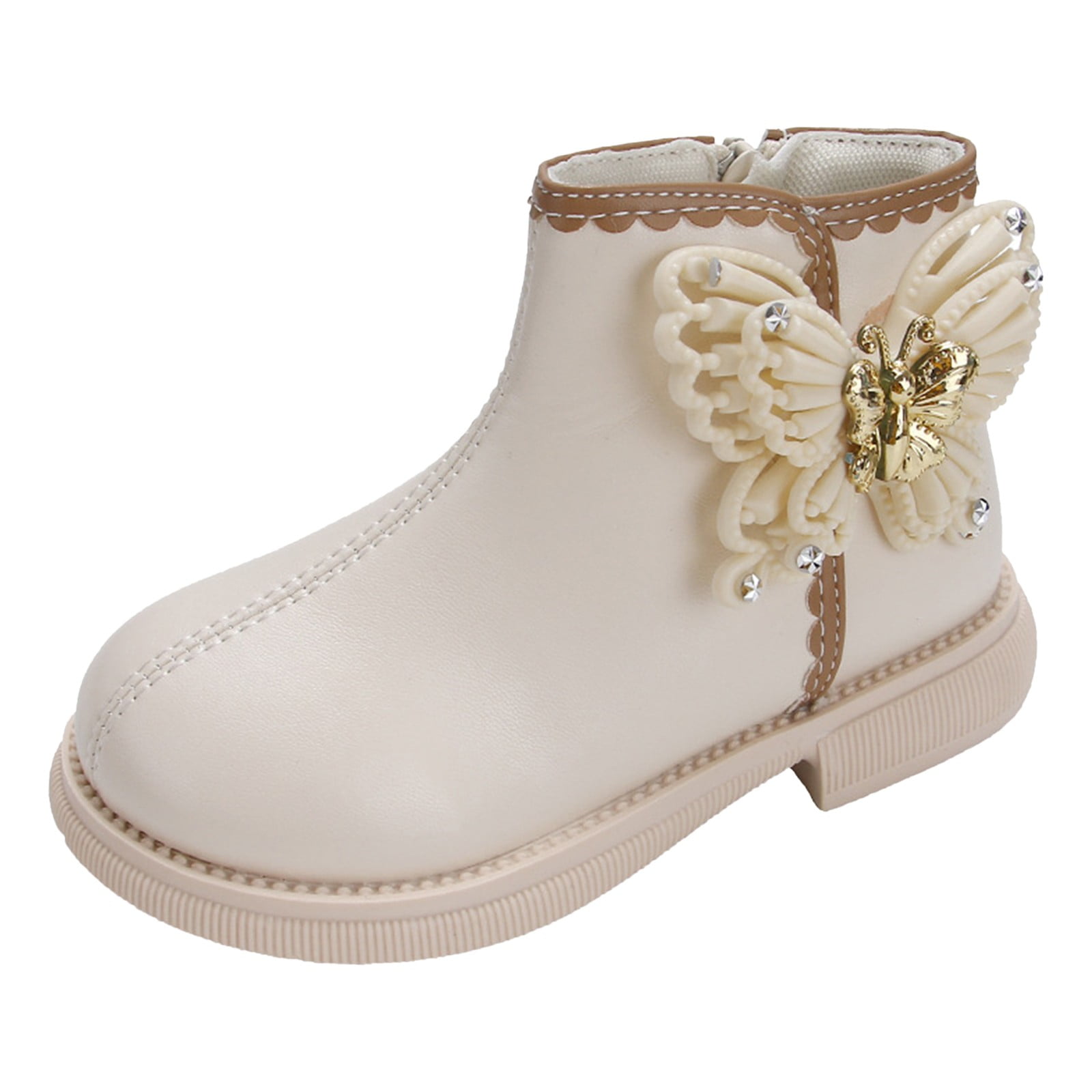 Baby gold boots deals